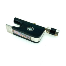 Viola Bow Ebony Frog with