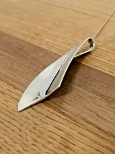 Designer TJ Heavy 925 Sterling Silver Pendant Necklace Fully Hallmarked 11.20g