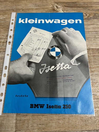Brochure bmw isetta - brochure, small
