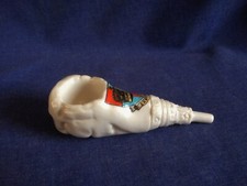 W H Goss. Crested China. Exmouth. Antique Pipe.Pope's House.Twickenham   (Table)
