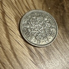 SIXPENCE GEORGE V SILVER COIN