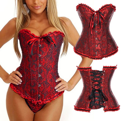 Red black gothic lace - gothic, up