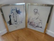 SARA MOON BIBA PRINTS IN FRAMES USED