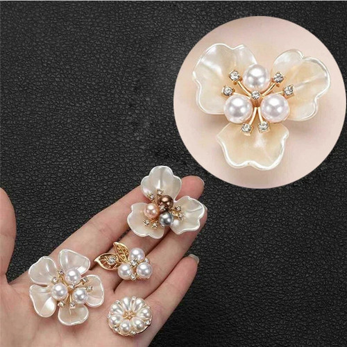 Diy crystal buttons - crystal,