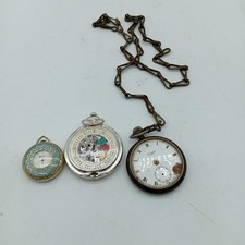 Three Vintage Metal Pocket