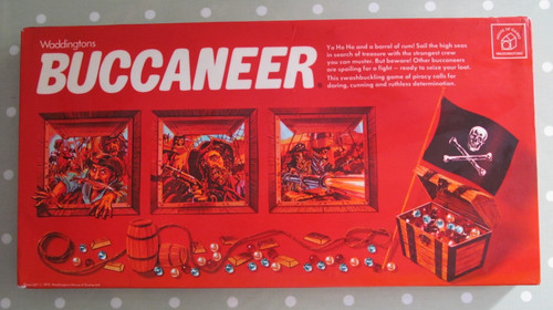 Vintage buccaneer board game - vintage,