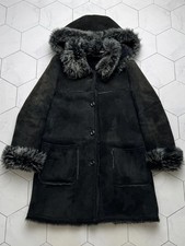 Vintage Real Sheepskin Faded