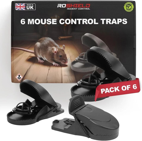 Compact mouse traps - 6,
