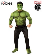 Rubies Licensed Adult Fancy Dress Costume Deluxe Hulk Marvel Avengers