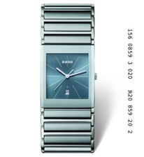 Rado Diastar Men's Quartz Watch Titanium 31mm Navy Blue Dial With Authentication