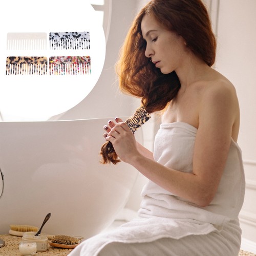 Pcs sturdy wide tooth hair - 8,