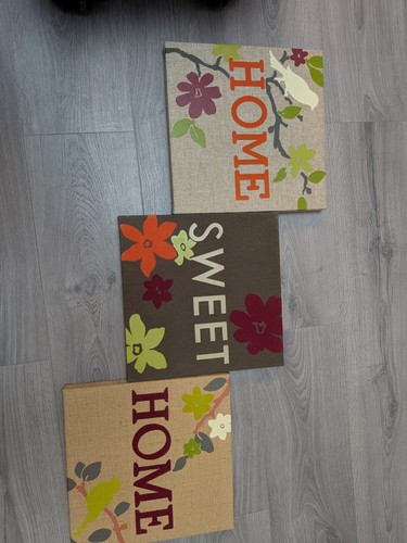 Trio canvas wall - art, home
