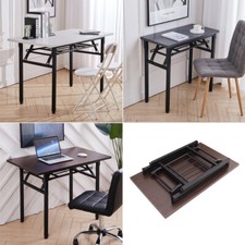 Black/White/Walnut Desk Home
