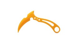 Plastic hand scythe compact - -,