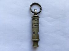 C1888-1908 ERA J.HUDSON&Co 13 BARR ST BIRMINGHAM THE METROPOLITAN POLICE WHISTLE