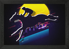 Horse racing Framed Wall Art