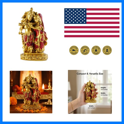 Radha krishna idol - hindu, god