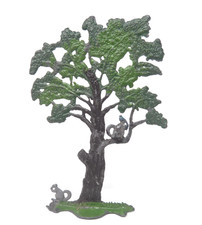 TAYLOR & BARRETT LEAD ZOO SERIES SQUIRREL TREE