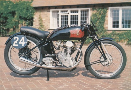 1936 excelsior manxman - excelsior, 350cc