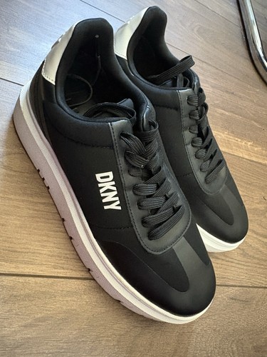 Dkny black and white trainers - dkny,