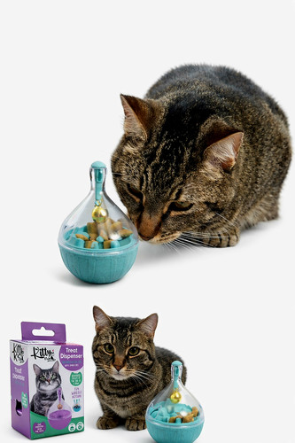 Interactive cat toy - cat, treat
