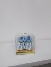 Handmade Blue White Crochet