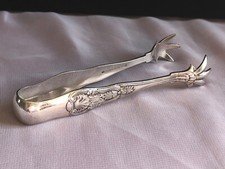 Antique Bird Claw Sugar Tongs