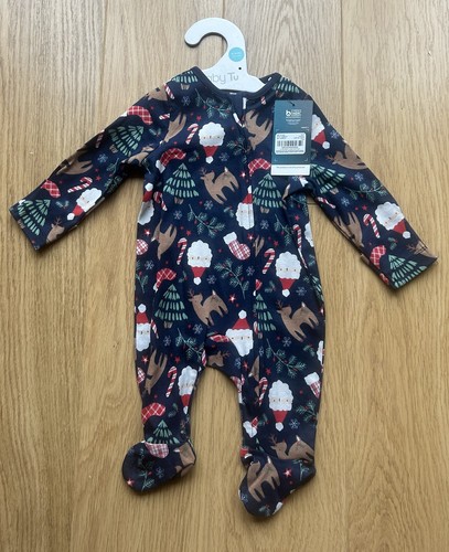 Christmas sleepsuit aged - tu,