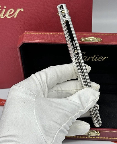 Cartier santos rollerball pen - cartier,