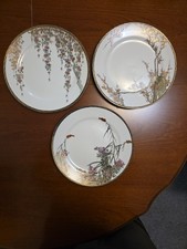 3 Antique Satsuma Style Floral