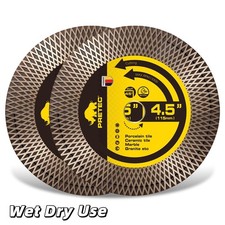 2Pack 4.5" Diamond Saw Blade