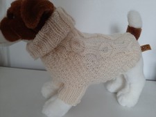 Hand Knitted Dog Coat Extra