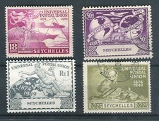 Seychelles KGVI 1949 UPU omnibus issue SG154/7 fine used