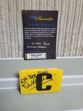 Ian Woan Of England, Nottingham & Swindon Signed Captains Armband wCOA