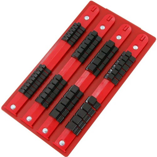 Metal socket tray with - with, 1/4