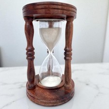 Handcrafted Rosewood Hourglass