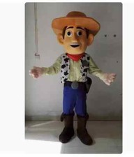 new Cowboy Woody Mascot Costume Toy Story Sheriff Woody Fancy Dress g AA9