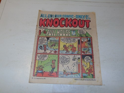 Knockout comic date - knockout,