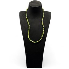 17" Green Peridot Necklace –