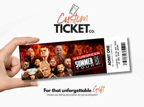 Wwe wrestling summer tour - wrestling, 2026