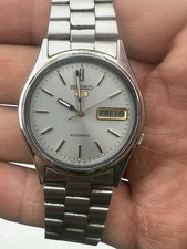 F Vintage Boxed Gents Seiko 5