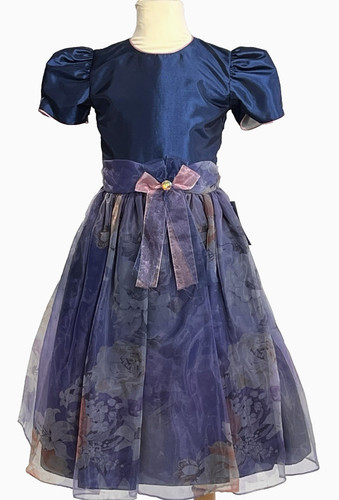 Girls navy blue - blue, party