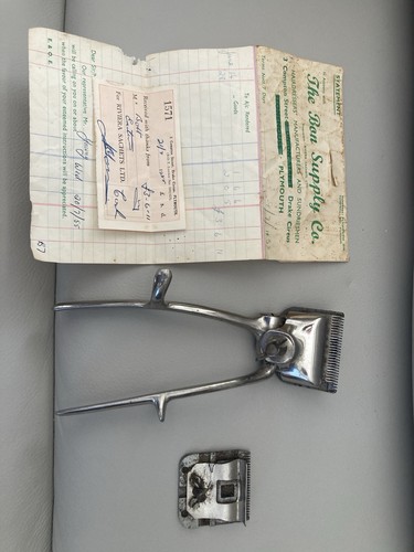 Rare vintage old - vintage, barbers