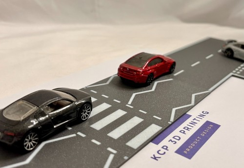 Scale zebra crossing road - zebra,