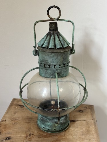 Vintage ships globe onion oil - vintage,