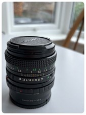 Canon Lens FD 50mm F1.8 Manual