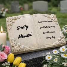 SADLY MISSED Memorial Bible