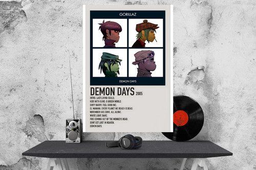 Gorillaz demon days album - demon,
