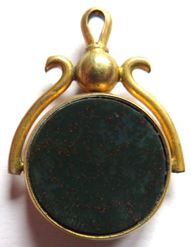 Antique bloodstone carnelian - &,