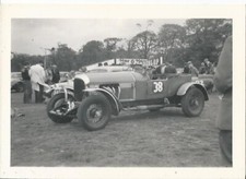 BENTLEY 4.5 LITRE OULTON PARK JUNE 1956 B/W PHOTOGRAPH